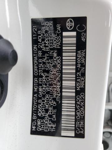 2022 TOYOTA COROLLA SE - JTND4MBE7N3158083