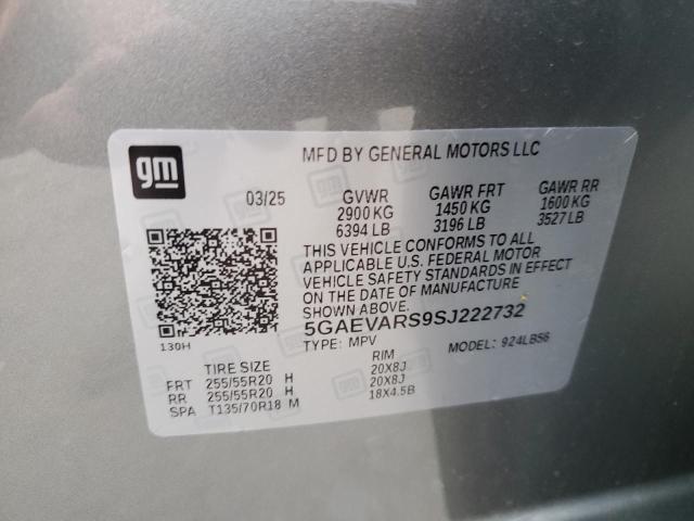 2025 BUICK ENCLAVE PREFERRED 5GAEVARS9SJ222732