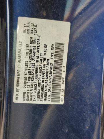 2018 HONDA ODYSSEY EX 5FNRL6H77JB050853