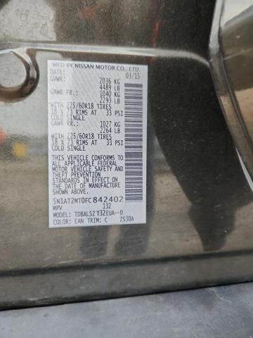 2015 NISSAN ROGUE S - 5N1AT2MT0FC842402