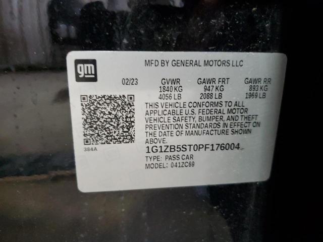 2023 CHEVROLET MALIBU LS 1G1ZB5ST0PF176004