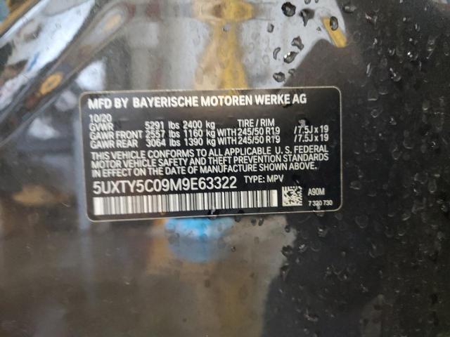2021 BMW X3 XDRIVE3 - 5UXTY5C09M9E63322