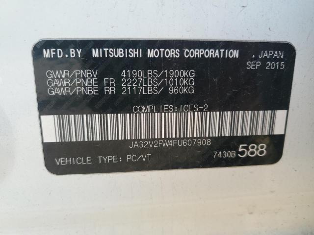 2015 MITSUBISHI LANCER SE JA32V2FW4FU607908