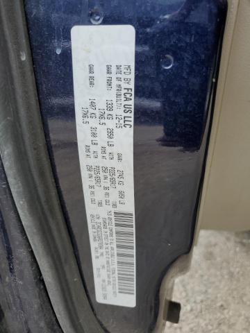2016 DODGE GRAND CARA 2C4RDGCG3GR270384