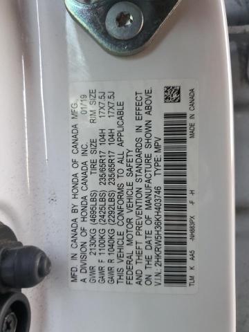 2019 HONDA CR-V LX 2HKRW5H36KH403746