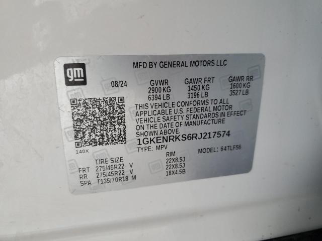 2024 GMC ACADIA DEN 1GKENRKS6RJ217574