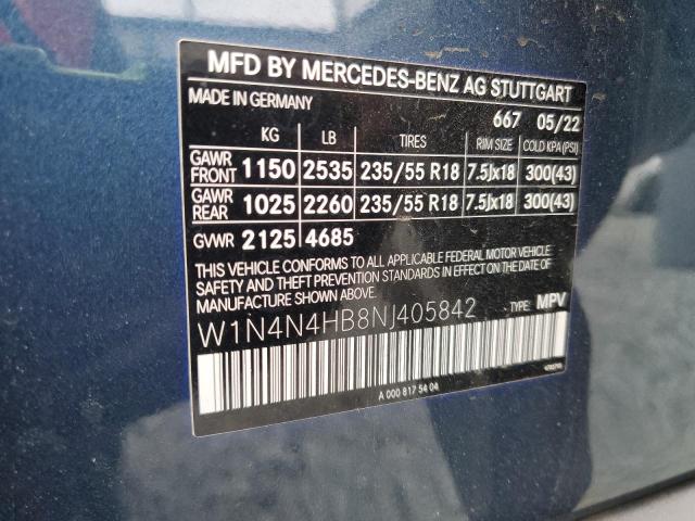 2022 MERCEDES-BENZ GLA 250 4M W1N4N4HB8NJ405842
