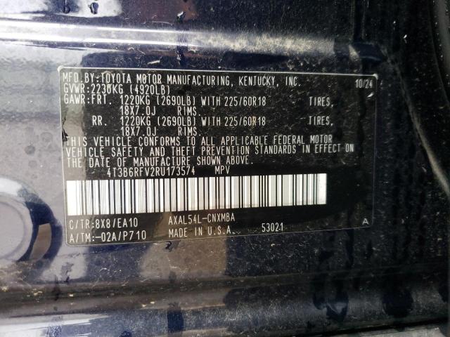 2024 TOYOTA RAV4 XLE P 4T3B6RFV2RU173574