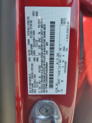 2023 FORD ESCAPE ACT 1FMCU0GN3PUA25864