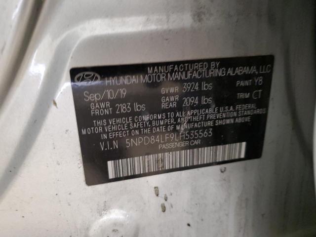 2020 HYUNDAI ELANTRA SE 5NPD84LF9LH535563