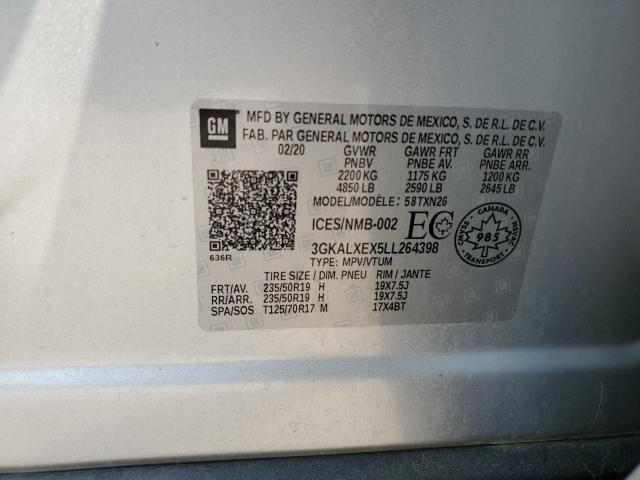 2020 GMC TERRAIN DE 3GKALXEX5LL264398