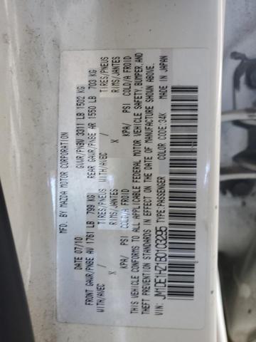 2011 MAZDA MAZDA2 - JM1DE1HZ1B0103295