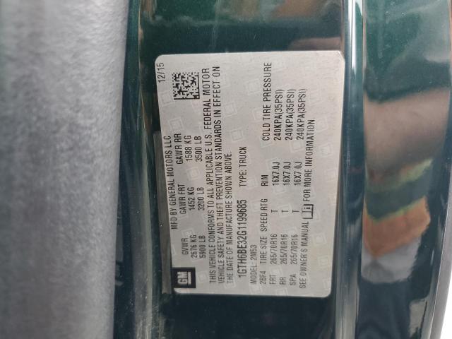 2016 GMC CANYON 1GTH6BE32G1199685