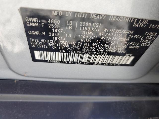 2017 SUBARU OUTBACK 3. 4S4BSENC7H3298328
