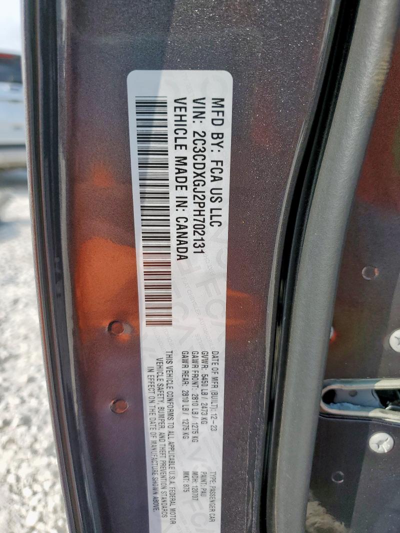 2023 DODGE CHARGER SC - 2C3CDXGJ2PH702131