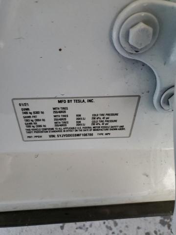 2021 TESLA MODEL Y 5YJYGDEE8MF108786