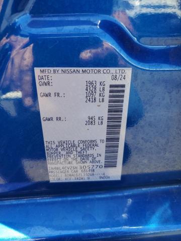 2025 NISSAN ALTIMA SR - 1N4BL4CV2SN305770