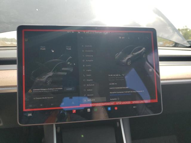 2021 TESLA MODEL Y - 5YJYGDEE9MF063387