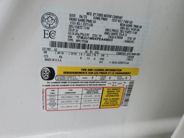 2023 FORD EXPEDITION 1FMJU1M8XPEA49603