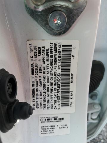 2019 HONDA CIVIC SPOR 19XFC2E84KE002033