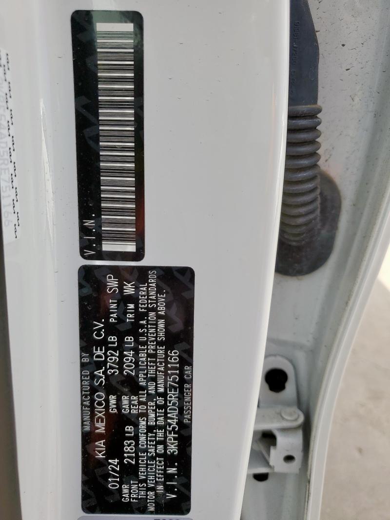 2024 KIA FORTE GT L - 3KPF54AD5RE751166