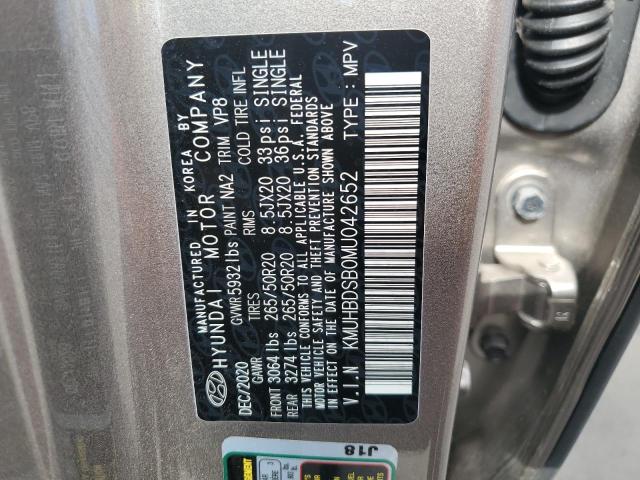 2021 GENESIS GV80 BASE KMUHBDSB0MU042652