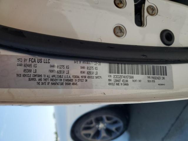 2019 DODGE CHALLENGER 2C3CDZBT4KH573600