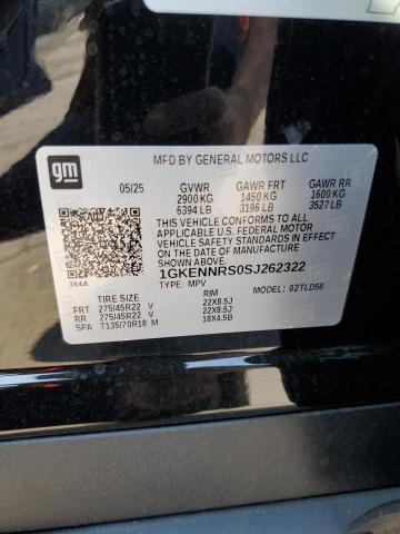 2025 GMC ACADIA ELE 1GKENNRS0SJ262322