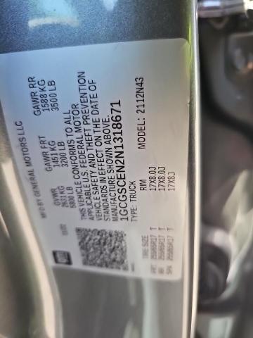2022 CHEVROLET COLORADO L 1GCGSCEN2N1318671