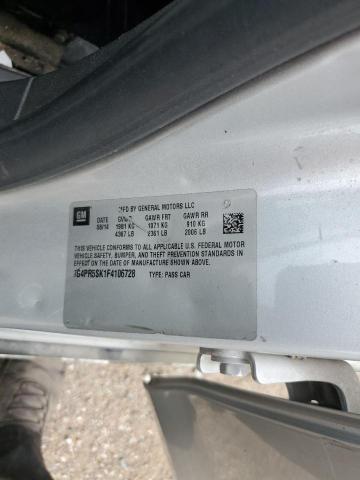 2015 BUICK VERANO CON 1G4PR5SK1F4106728