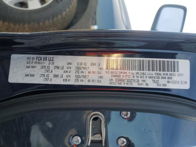 2016 RAM 1500 ST 3C6RR6KT3GG270120