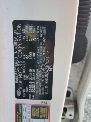 2019 KIA SOUL KNDJN2A21K7024593