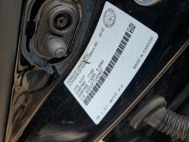 2020 HONDA CIVIC EX 2HGFC2F77LH034827