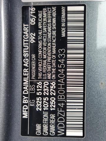 2017 MERCEDES-BENZ E 300 - WDDZF4JB0HA045433