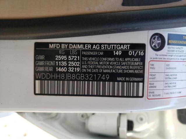 2016 MERCEDES-BENZ E 350 4MAT WDDHH8JB8GB321749