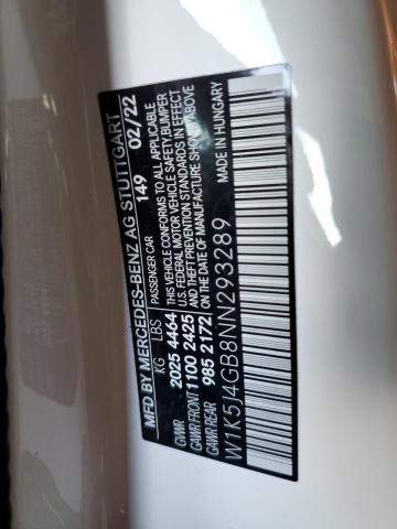 2022 MERCEDES-BENZ CLA 250 W1K5J4GB8NN293289