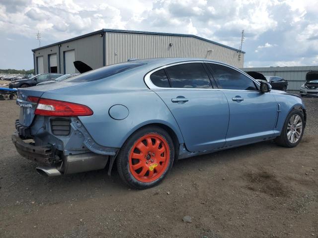 JAGUAR XF LUXURY 2010 blue sedan 4d gas SAJWA0FA0AHR66019 photo #4