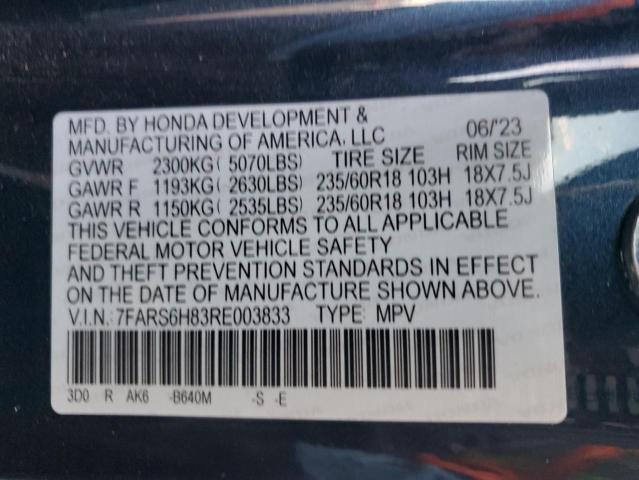 2024 HONDA CR-V SPORT-L 7FARS6H83RE003833