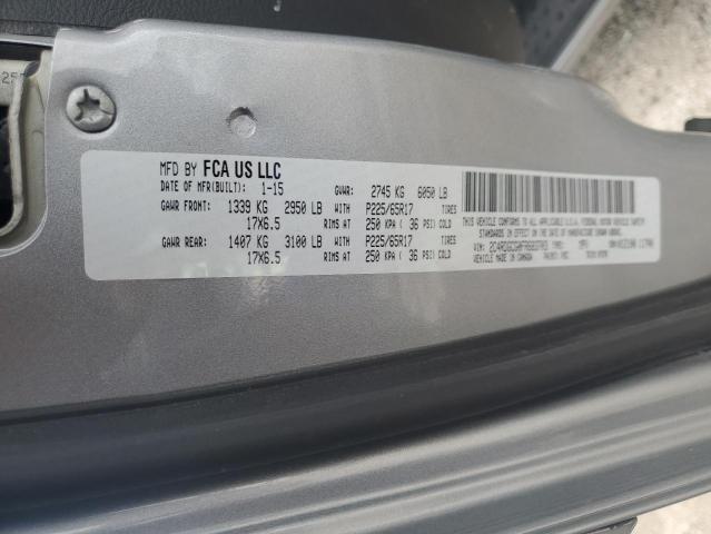 2015 DODGE GRAND CARA 2C4RDGCG0FR683703