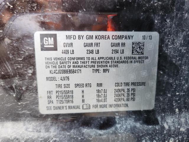 2014 BUICK ENCORE - KL4CJGSB8EB584171