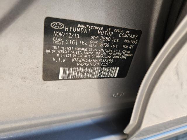 2014 HYUNDAI ELANTRA SE - KMHDH4AE6EU036489