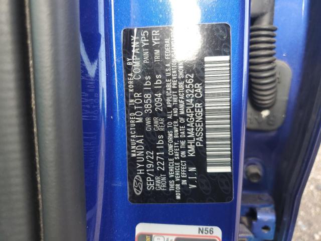 2023 HYUNDAI ELANTRA SEL - KMHLM4AG4PU432562
