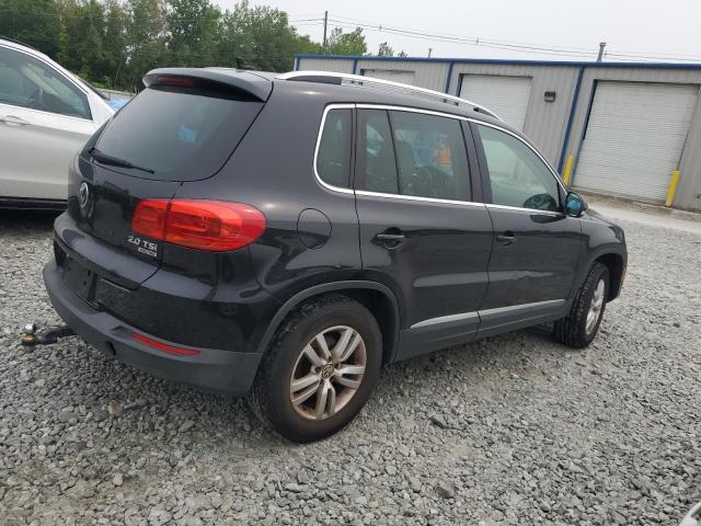 VOLKSWAGEN TIGUAN S 2012 black  gas WVGBV7AX0CW594942 photo #4