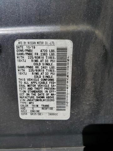 2020 NISSAN ROGUE S - JN8AT2MV6LW120260