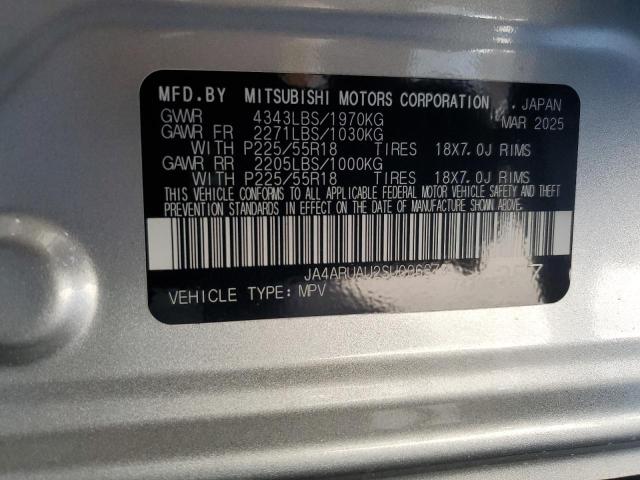 2025 MITSUBISHI OUTLANDER JA4ARUAU2SU006679
