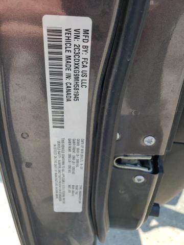 2021 DODGE CHARGER PO - 2C3CDXKG9MH581945