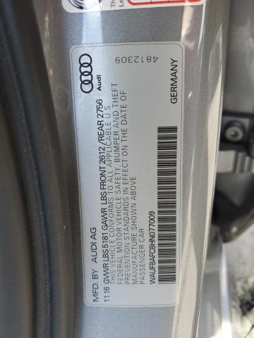 2017 AUDI A6 PREMIUM WAUF8AFC8HN077009