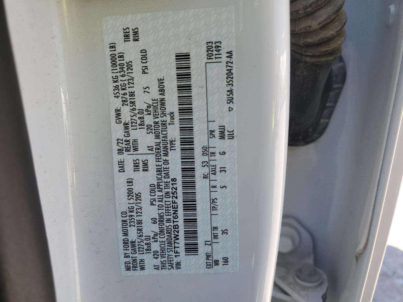 FORD F-250 SUPER DUTY