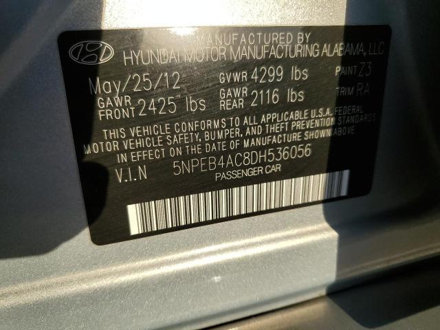 2013 HYUNDAI SONATA GLS - 5NPEB4AC8DH536056