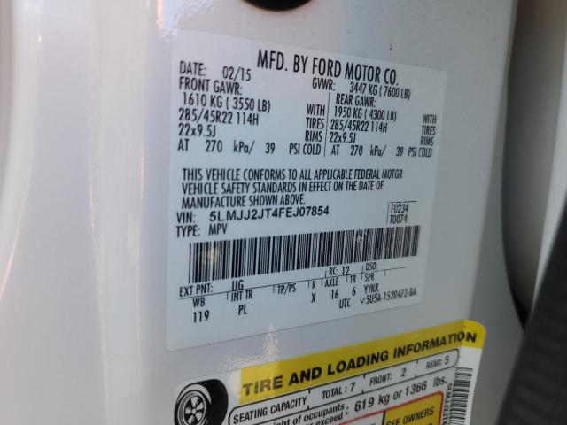 2015 LINCOLN NAVIGATOR - 5LMJJ2JT4FEJ07854